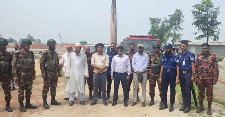 ময়মনসিংহের হালুয়াঘাটে অবৈধ তিন ইটভাটায় ১৮ লাখ টাকা জরিমানা 4 img