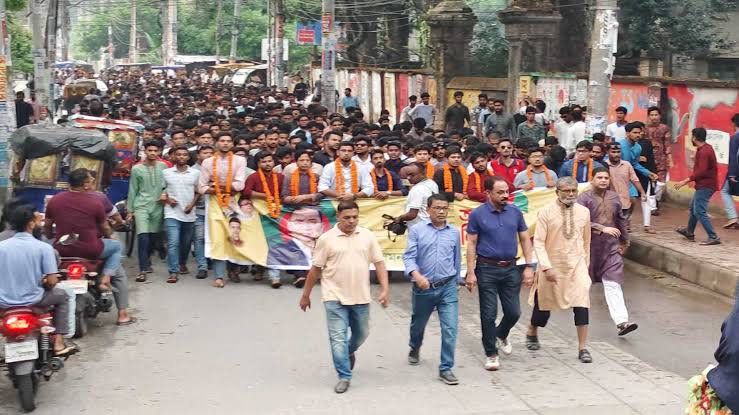 ছাত্রদলের ময়মনসিংহ জেলা ও মহানগরসহ ৫ ইউনিটে নতুন কমিটি, উচ্ছ্বসিত নেতাকর্মীদের আনন্দ মিছিল 4 Img