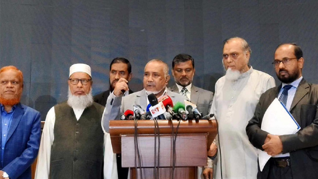 ‘জুলাই সনদ’ চূড়ান্তে গণভোটের প্রস্তাব জামায়াতে ইসলামীর 4 img