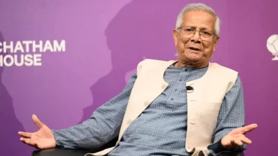 নির্বাচনের পর ক্ষমতায় থাকার ইচ্ছা নেই: অন্তর্বর্তী সরকারের প্রধান উপদেষ্টা ড. ইউনূস 4 img