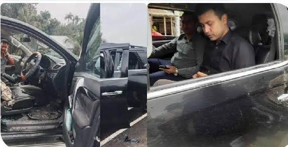 গোপালগঞ্জে এনসিপি পদযাত্রা ঘিরে ইউএনওর গাড়িবহরে হামলা, অভিযুক্ত ছাত্রলীগ-আ.লীগ সমর্থকরা 4 img