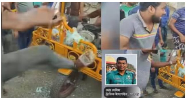লাইসেন্সবিহীন অটোরিকশার বিরুদ্ধে অভিযানে হামলার শিকার ট্রাফিক সার্জেন্ট, পুলিশের মানক্ষুন্ন,করার চেষ্টা 4 Img