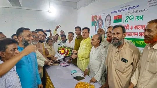 কাহালুতে দুর্গাপুর ইউনিয়ন বিএনপির মতবিনিময় সভা অনুষ্ঠিত। 4 img