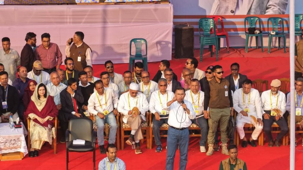 ময়মনসিংহে বিএনপি'র নির্বাচনি জনসমুদ্রে দেশ গড়ার পরিকল্পনা তুলে ধরলেন-তারেক রহমান 4 FB IMG 1769535342751